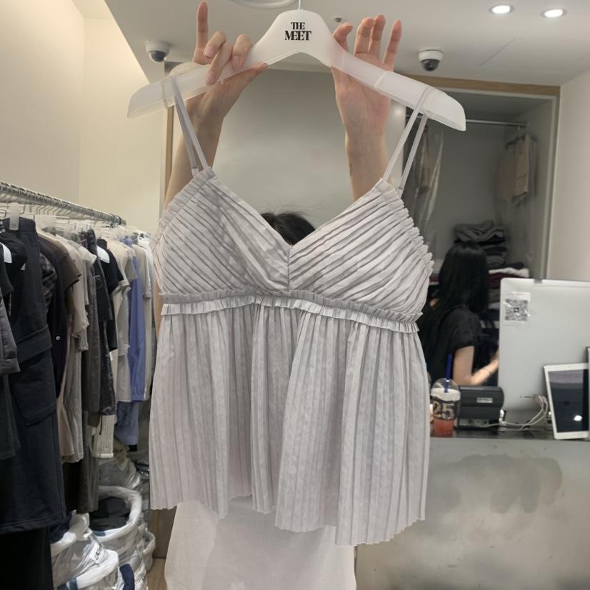 MEET ME韓國東大門直郵女士新品休閑26春夏吊帶背心無袖MEET ME吊帶/背心