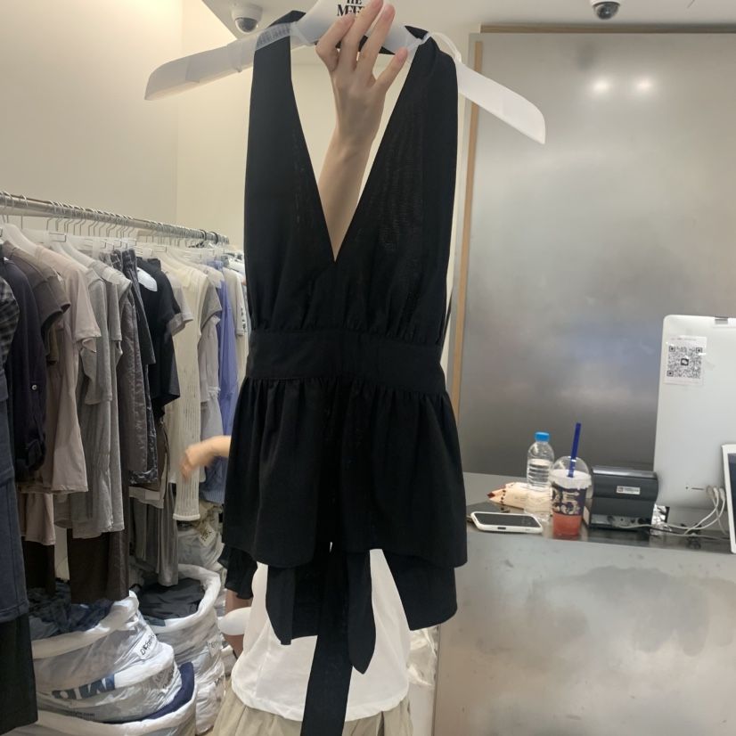 MEET ME韓國直郵女士新品熱賣休閑26春夏時尚推薦吊帶背心MEET ME吊帶/背心