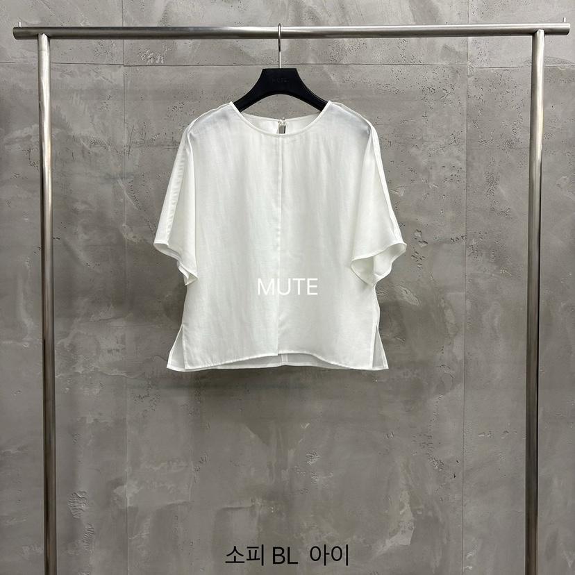 MUTE-P韓國直郵實拍女裝新款休閑26春夏時尚襯衫蕾絲衫BLMUTE襯衫/蕾絲衫