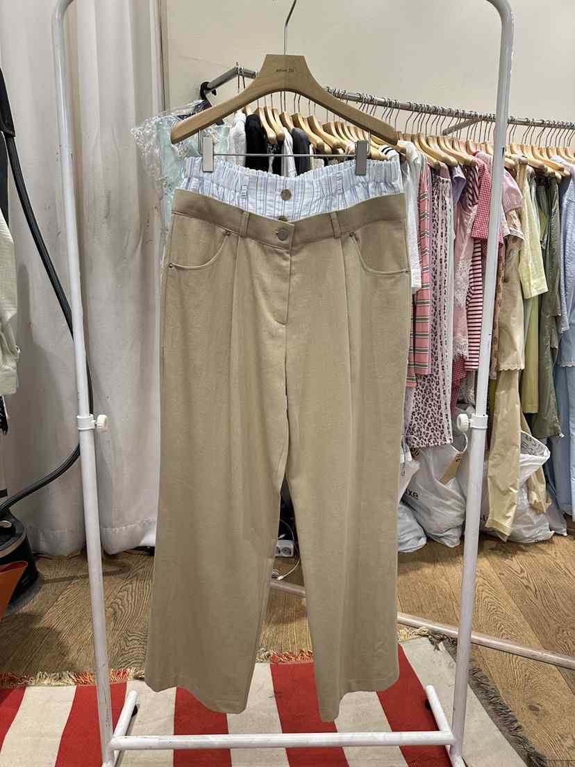 AUVERFIT東大門實拍韓國女裝新款時尚人氣職業26夏季休閑褲AUVERFIT休閑褲