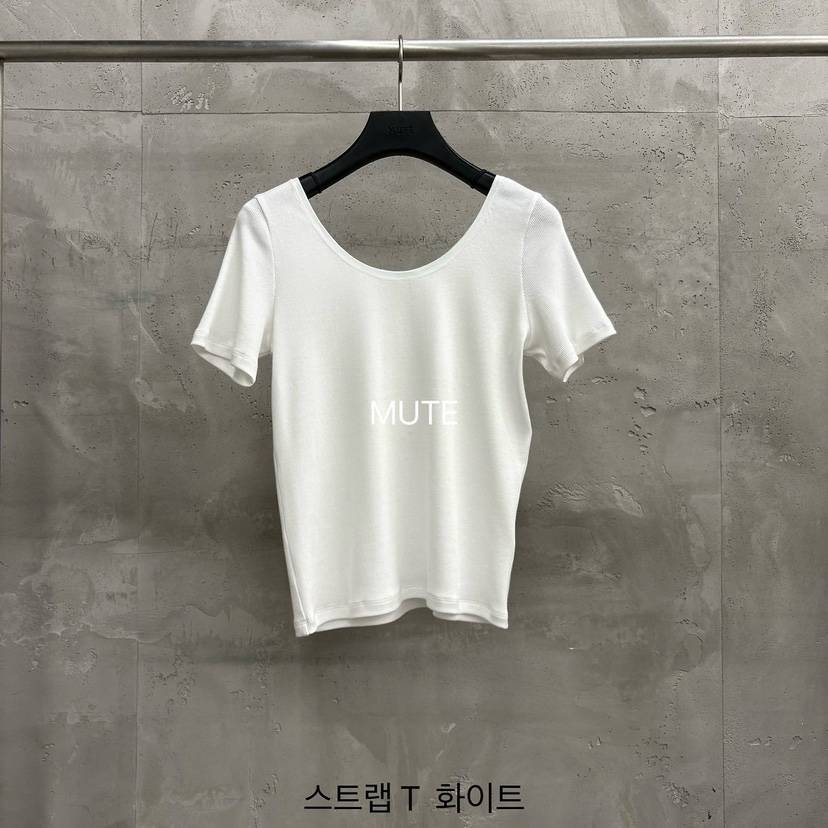 MUTE-P韓國直郵女士新品休閑職業26春夏時尚熱賣26夏季T恤MUTET恤
