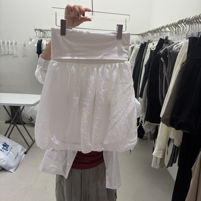 PADO韓國直郵女裝新品人氣時尚熱賣推薦職業休閑短裙透明PADO短裙