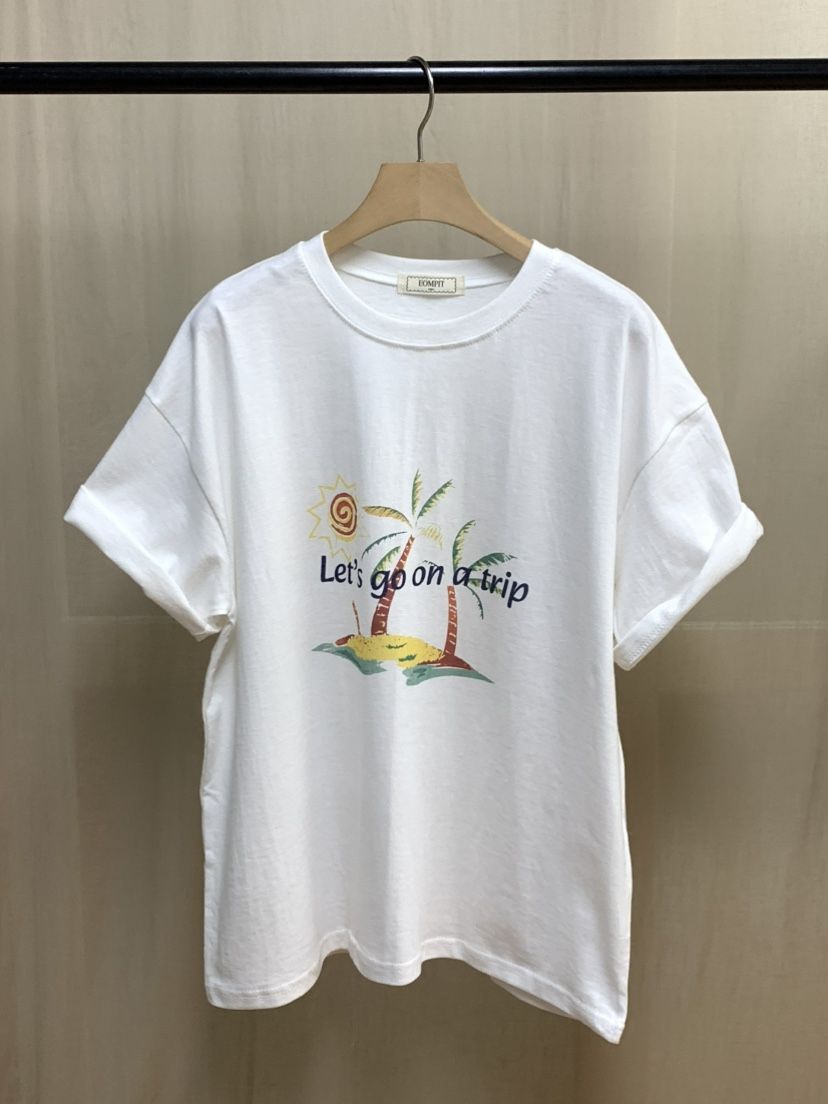 EOMPIT韓國東大門直郵女裝新品職業人氣26夏季休閑時尚T恤EOMPITT恤