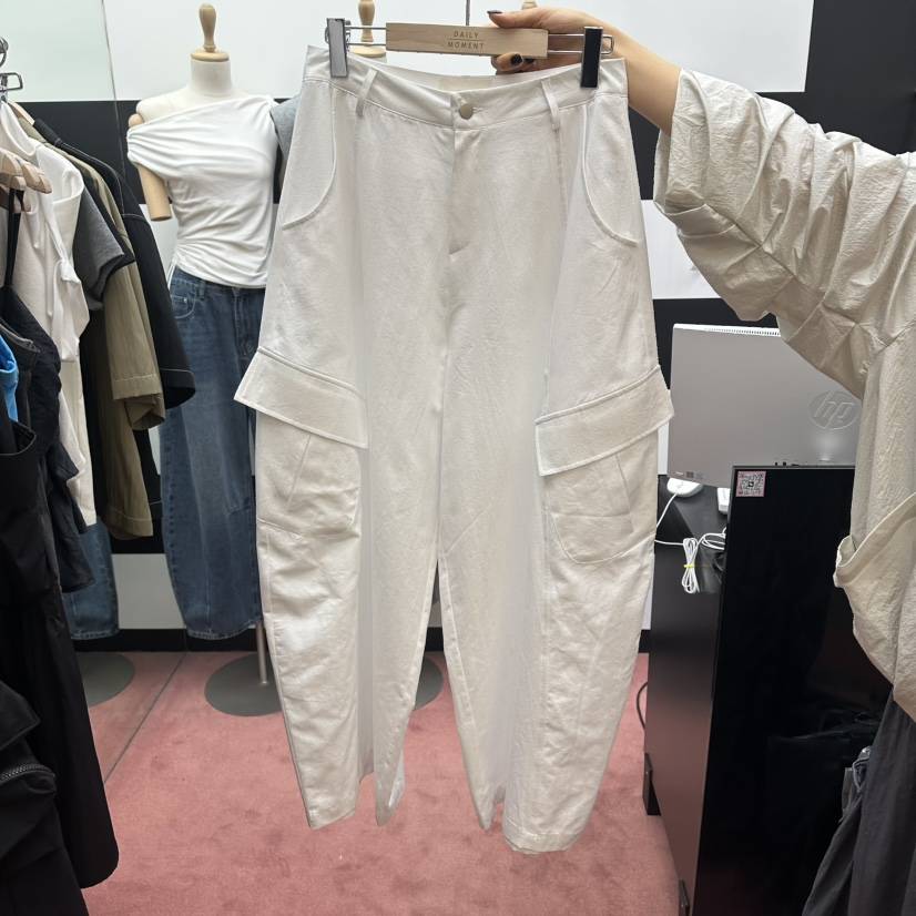 DAILY MOMENT韓國直郵女士新品26春夏人氣休閑休閑褲復古DAILY MOMENT休閑褲