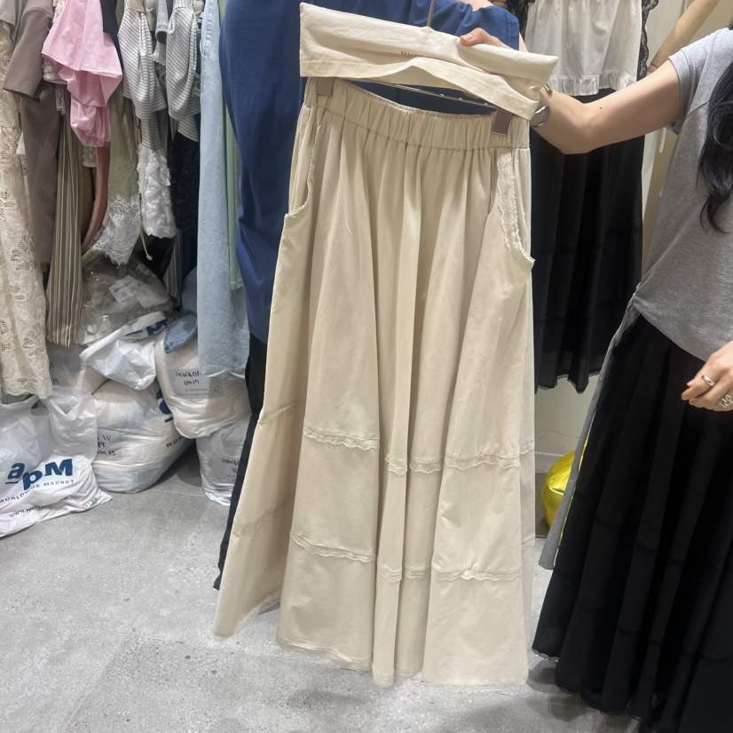 BY FLOW韓國東大門直郵女士新品人氣26春夏半身裙中短裙BY FLOW半身裙/中短裙