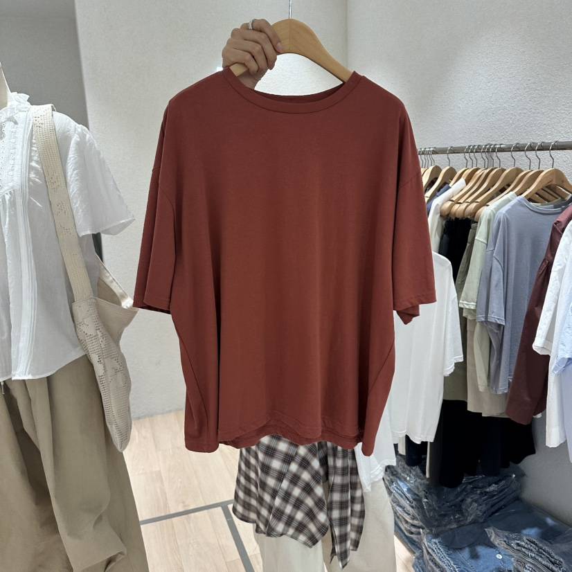 EPIC-S韓國直郵女士新品時尚熱賣26春夏休閑人氣26夏季T恤EPIC-ST恤