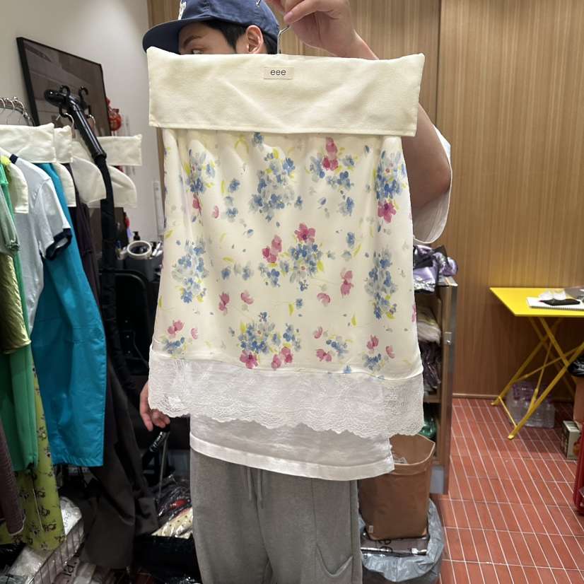 EEE韓國直郵女裝新品26夏季熱賣26春夏休閑推薦半身裙中短裙EEE半身裙/中短裙