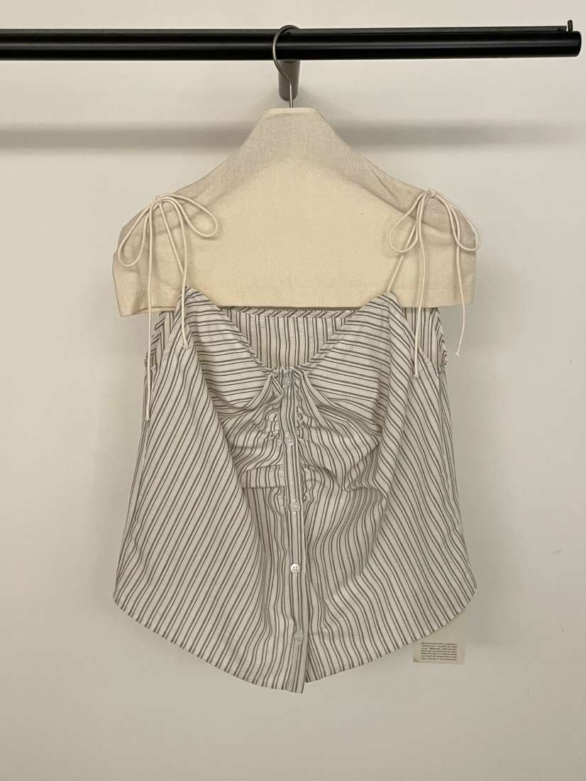 BOLD-A韓國東大門直郵女士新品26春夏時尚休閑26夏季吊帶背心RE BOLD吊帶/背心