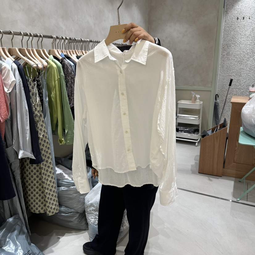 DELI JENNY韓國直郵女士新品休閑職業熱賣26夏季襯衫蕾絲衫DELI JENNY襯衫/蕾絲衫