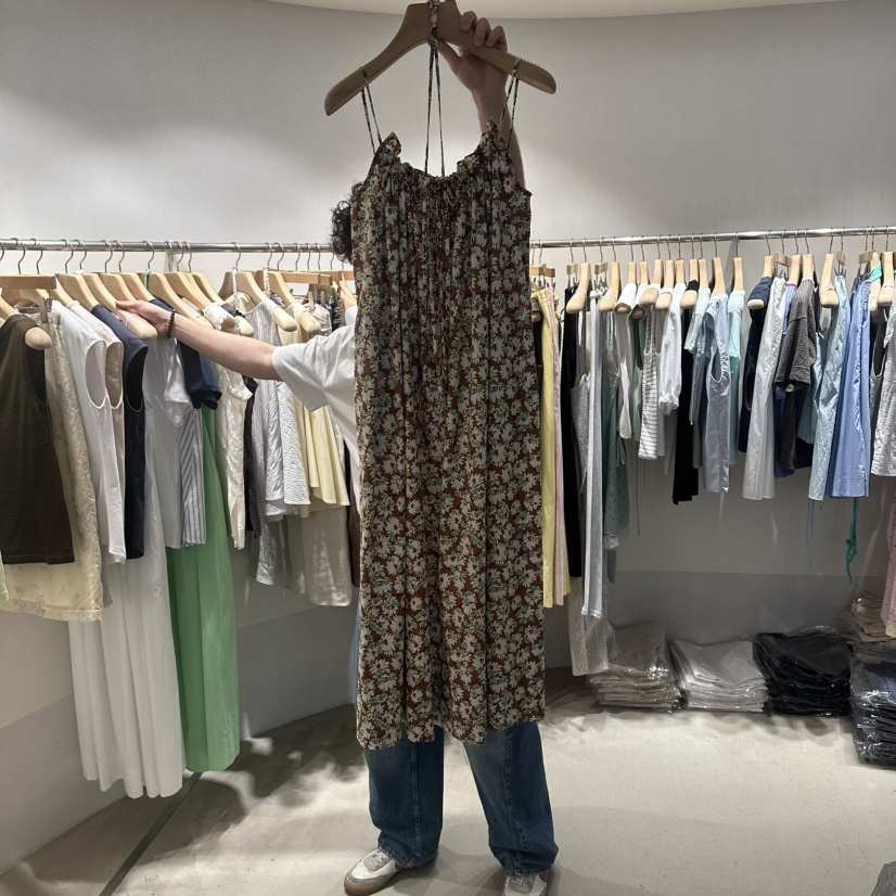 ROOM K-P韓國東大門代購女裝新品休閑時尚熱賣26夏季連衣裙roomk連衣裙
