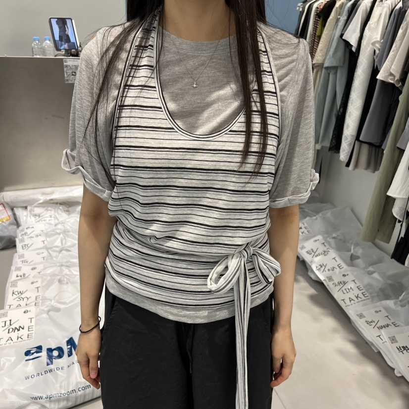 TAKE TEE韓國東大門直郵女裝新品熱賣休閑吊帶背心不含內搭TAKE TEE吊帶/背心