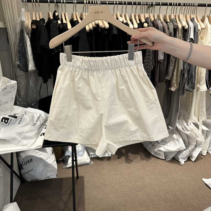 LE BUTTER韓國直郵女士新品26夏季休閑時尚26春夏短褲尼龍棉LE BUTTER短褲