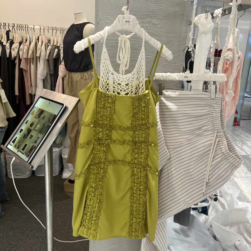 MAG韓國直郵女士新品職業時尚熱賣推薦休閑連衣裙不含內搭MAG連衣裙