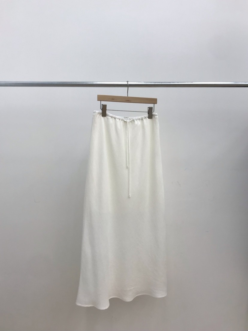 TAFFETA/MURET韓國東大門直郵女裝新品休閑長裙斜紋布亞麻TAFFETA/MURET長裙