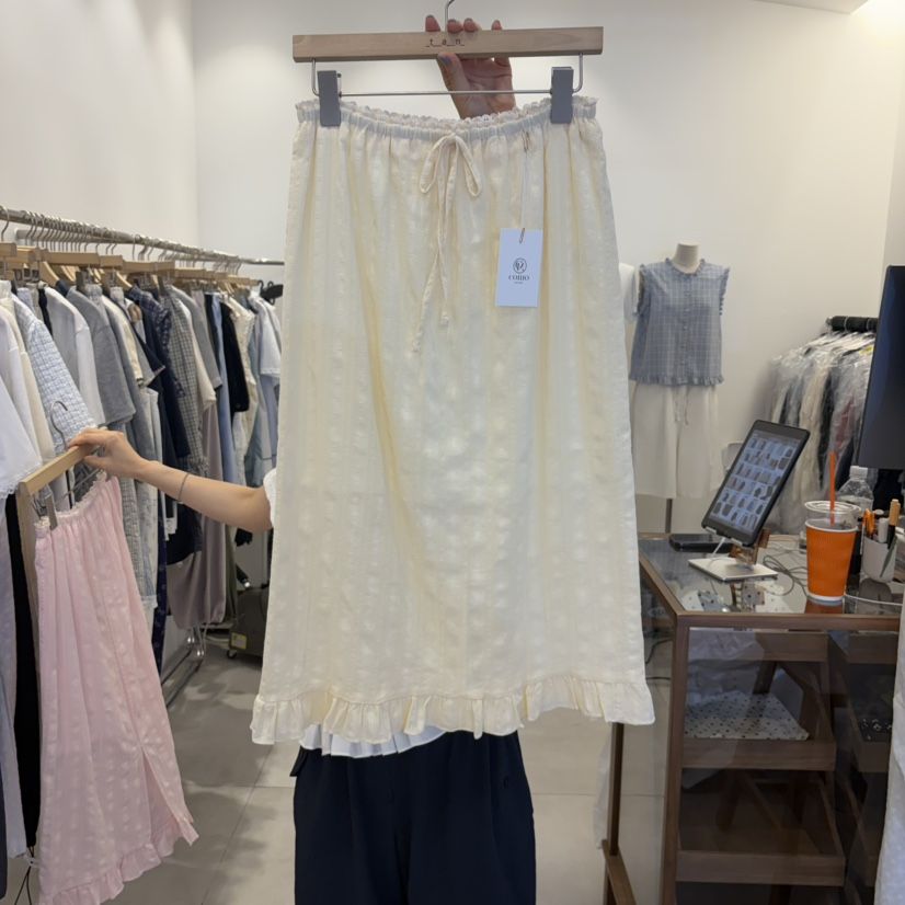 TAN&amp;COMO韓國代購女士新品熱賣休閑人氣26春夏推薦長裙tan-COMO長裙