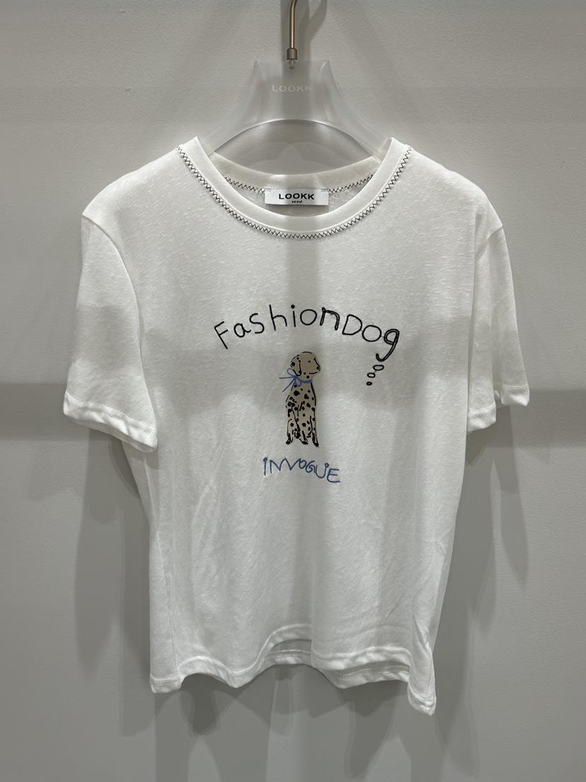 LOOKK/MIMME韓國直郵女士新品26夏季休閑職業推薦人氣T恤LOOKK/MIMMET恤