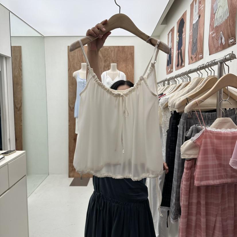 CHAV韓國直郵女士新款26春夏人氣職業時尚熱賣吊帶背心無袖CHAV吊帶/背心