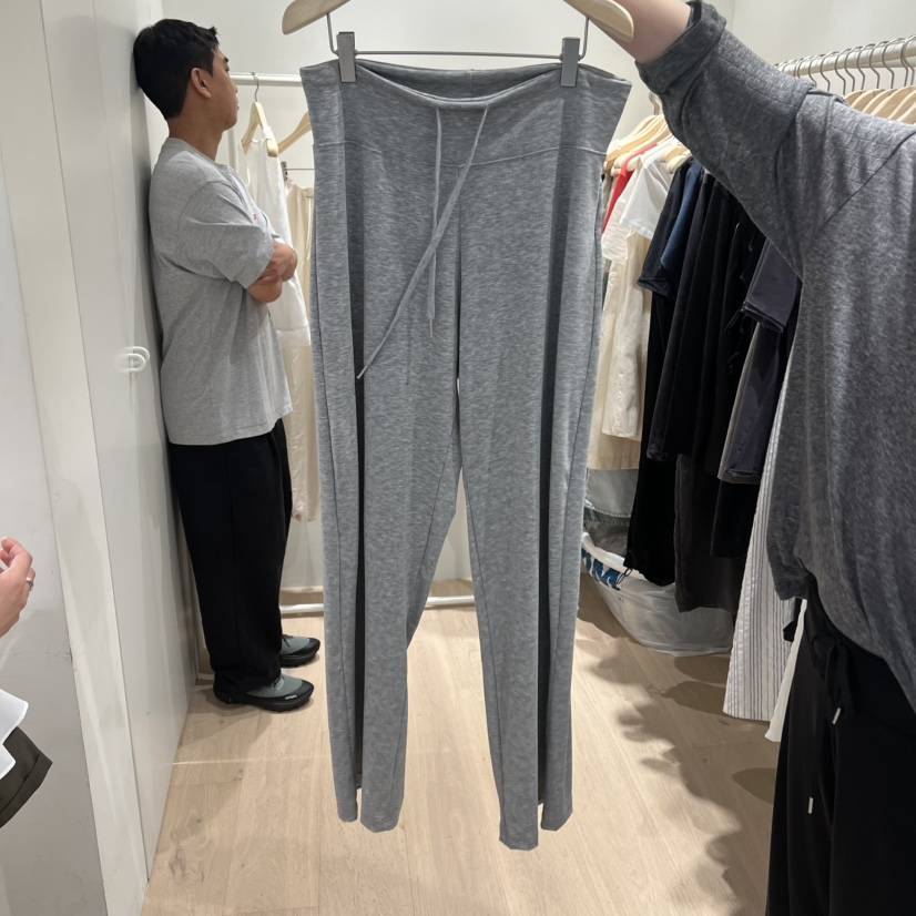 LIFFEY韓國直郵實拍女裝新品時尚26春夏職業休閑褲莫代爾LIFFEY休閑褲
