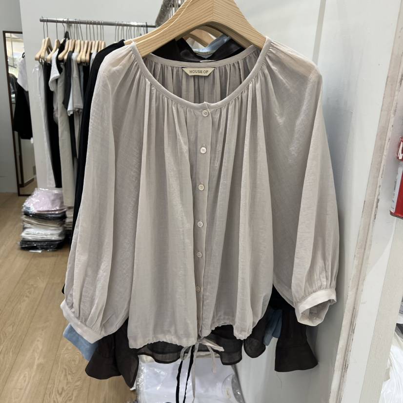 HOUSE OF/DE MERRY韓國東大門直郵女士新品時尚襯衫蕾絲衫HOUSE OF/DE MERRY襯衫/蕾絲衫