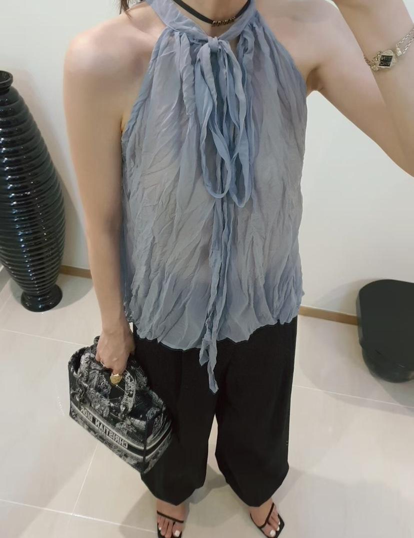 GENTLE B/LOVENTINA東大門實拍韓國女裝新品人氣吊帶背心GENTLE B/LOVENTINA吊帶/背心