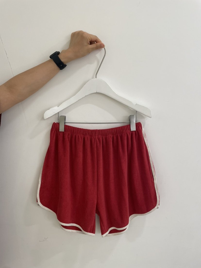 JEONG GAM STUDIOS韓國直郵實拍女裝新品26夏季短褲毛圈JEONG GAM STUDIOS短褲