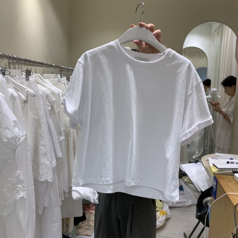 BROCCOLISALAD韓國東大門直郵女裝新品休閑26夏季熱賣T恤BROCCOLISALADT恤