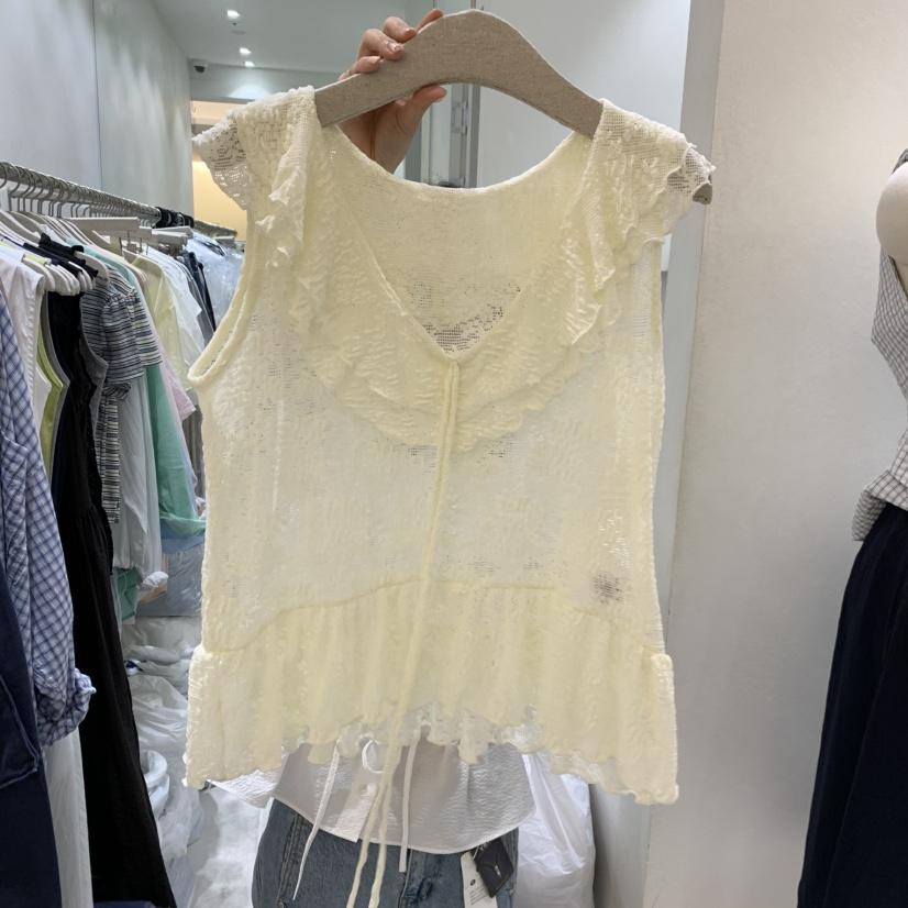 ASOME韓國直郵實拍女士新款26夏季熱賣推薦時尚吊帶背心無袖A.SOME吊帶/背心