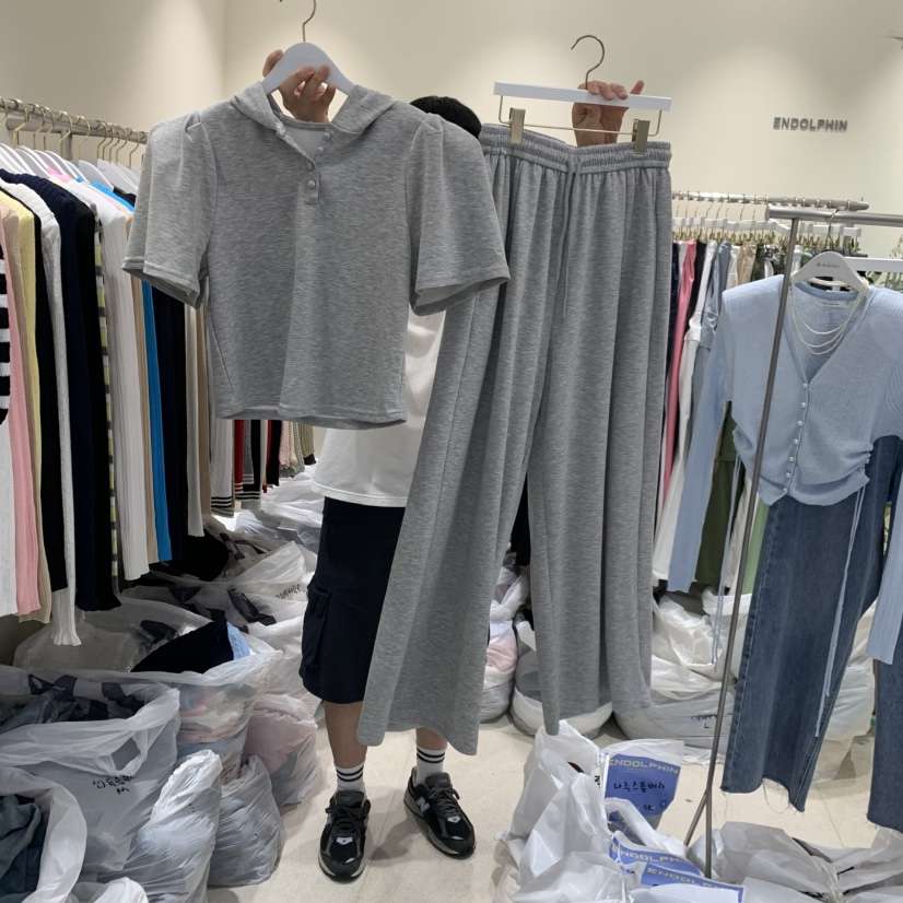 ENDOLPHIN韓國直郵女裝新品熱賣時尚推薦休閑人氣26夏季套裝ENDOLPHIN套裝