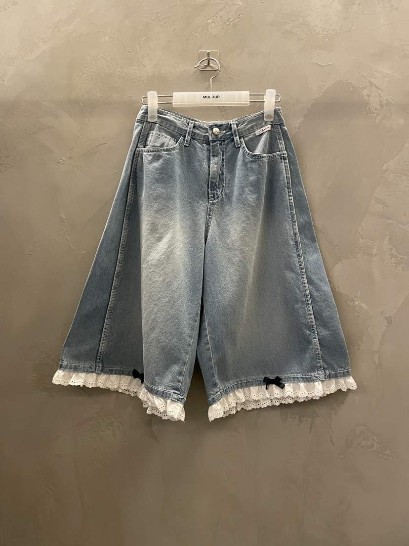 MULCUP東大門實拍韓國女裝新品熱賣時尚26夏季短褲七分褲MULCUP短褲