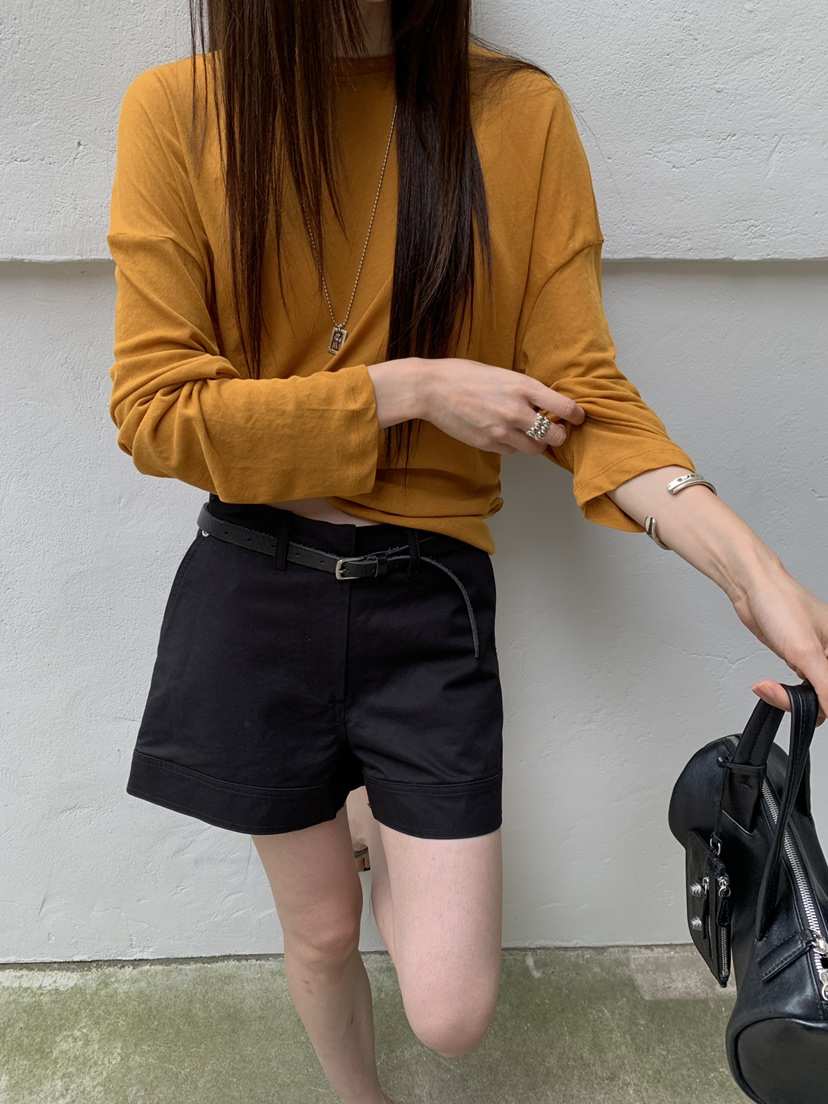 B_GARDER東大門實拍韓國女裝新品熱賣26夏季人氣推薦長袖T恤B.GARDER長袖T恤