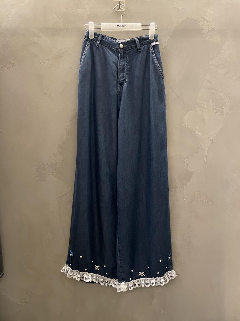 MULCUP韓國東大門代購女裝新品時尚休閑推薦人氣26夏季牛仔褲MULCUP牛仔褲