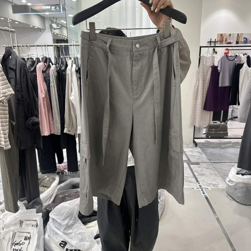 DIARRA韓國東大門直郵女士新品推薦休閑時尚休閑褲含腰帶DIARRA休閑褲