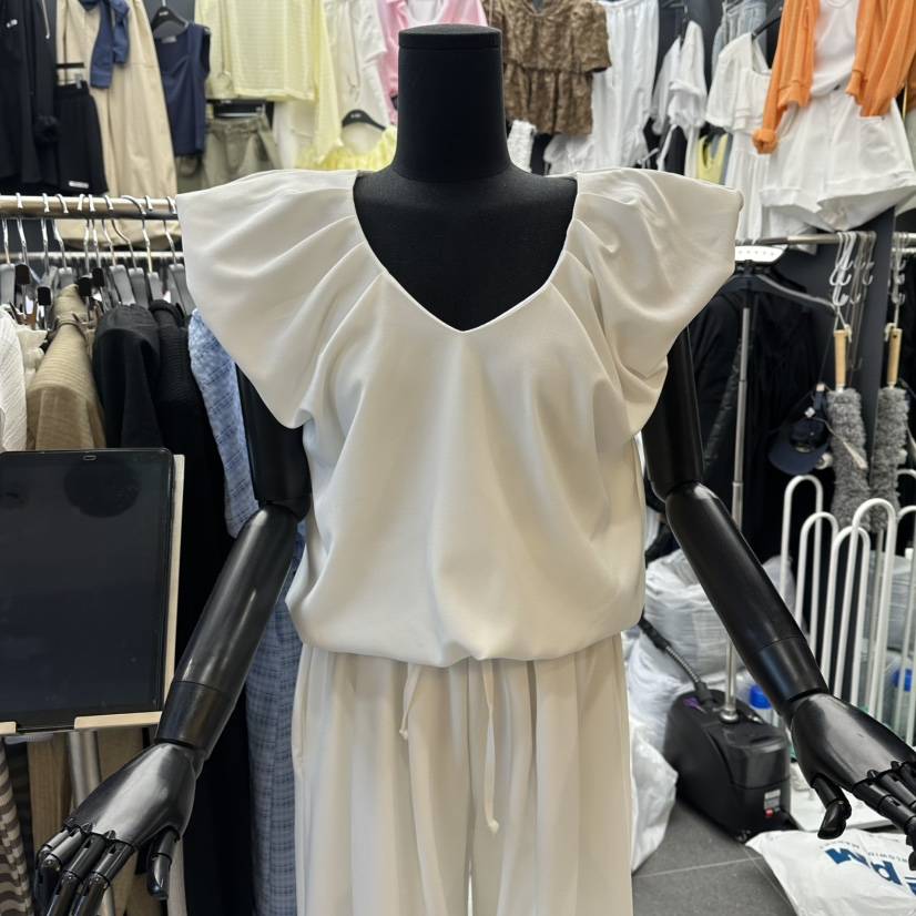 A-DEL韓國直郵女士新品熱賣26夏季時尚推薦休閑襯衫蕾絲衫A-DEL襯衫/蕾絲衫