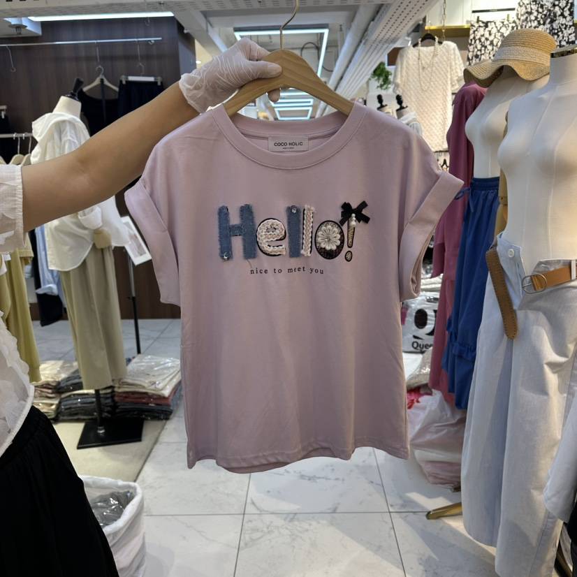 COCO HOLIC韓國東大門直郵女士新款26夏季推薦人氣時尚T恤COCO HOLICT恤