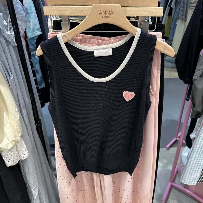 ANNA-P韓國東大門直郵女裝新品熱賣26夏季時尚吊帶背心無袖ANNA-P吊帶/背心