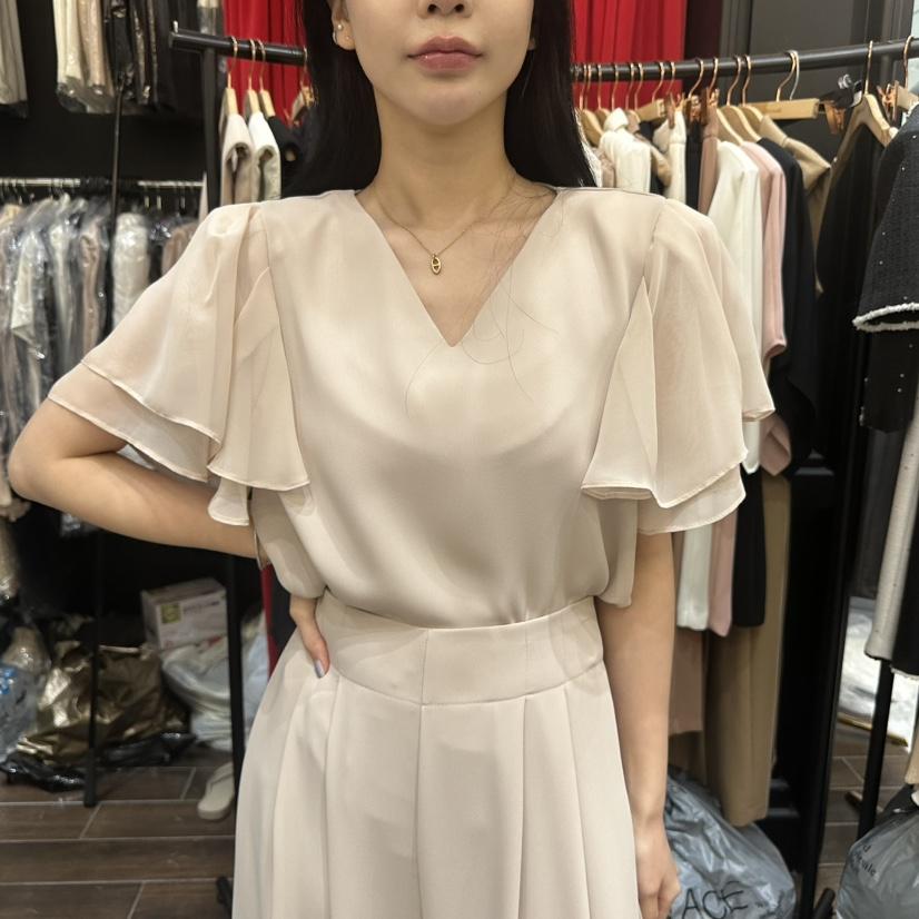 HERISH東大門實拍韓國女裝新款休閑熱賣推薦人氣襯衫蕾絲衫Haute-Herish-Q襯衫/蕾絲衫