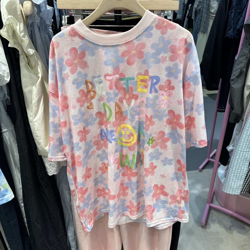 ANNA-P韓國東大門直郵女士新品時尚休閑熱賣26夏季人氣T恤ANNA-PT恤