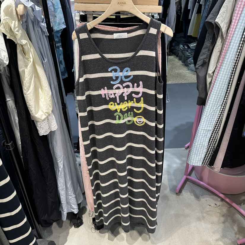 ANNA-P韓國直郵女士新品26夏季人氣熱賣休閑推薦連衣裙條紋ANNA-P連衣裙