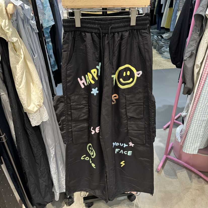 ANNA-P韓國直郵實拍女士新品休閑人氣26夏季推薦休閑褲口袋ANNA-P休閑褲