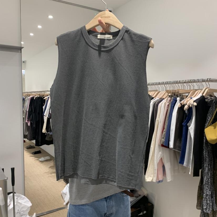 SELF SERVICE韓國東大門代購女裝新品休閑時尚熱賣吊帶背心SELF SERVICE吊帶/背心