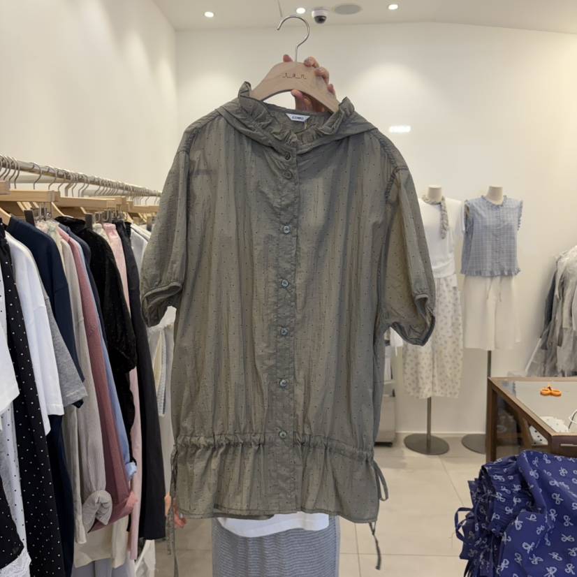 TAN&amp;COMO韓國東大門代購女裝新品熱賣休閑襯衫蕾絲衫tan-COMO襯衫/蕾絲衫