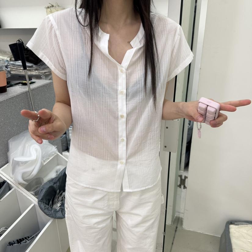 GALLERY-P韓國東大門直郵女士新款推薦26夏季襯衫蕾絲衫GALLERY-P襯衫/蕾絲衫