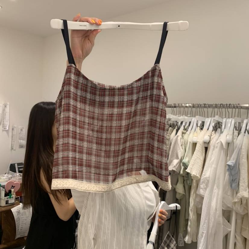 VENIR-a韓國直郵女裝新品時尚人氣推薦休閑熱賣吊帶背心VENIR-a吊帶/背心