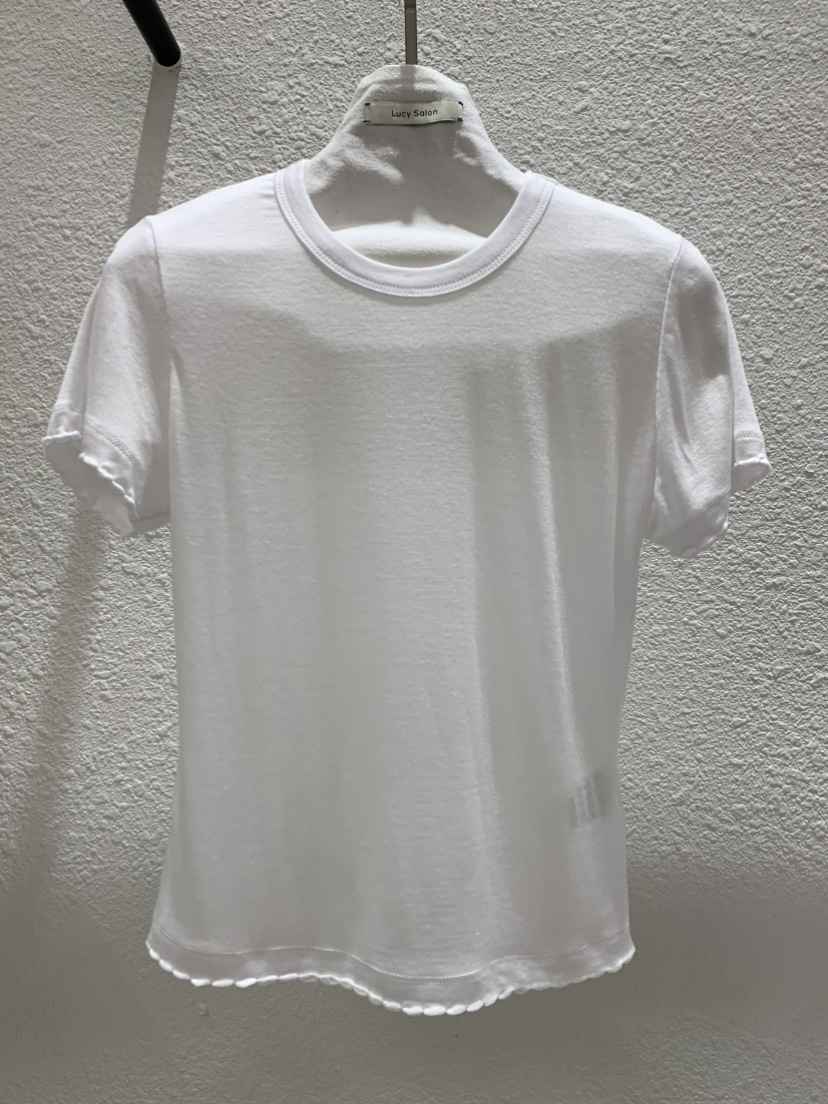 LUCY SALON韓國東大門直郵女士新款熱賣26夏季人氣T恤刺繡LUCY SALONT恤