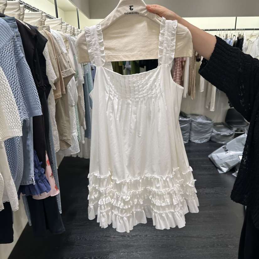 TOMGIRL韓國直郵女裝新品時尚26夏季人氣推薦熱賣休閑連衣裙TOMGIRL連衣裙