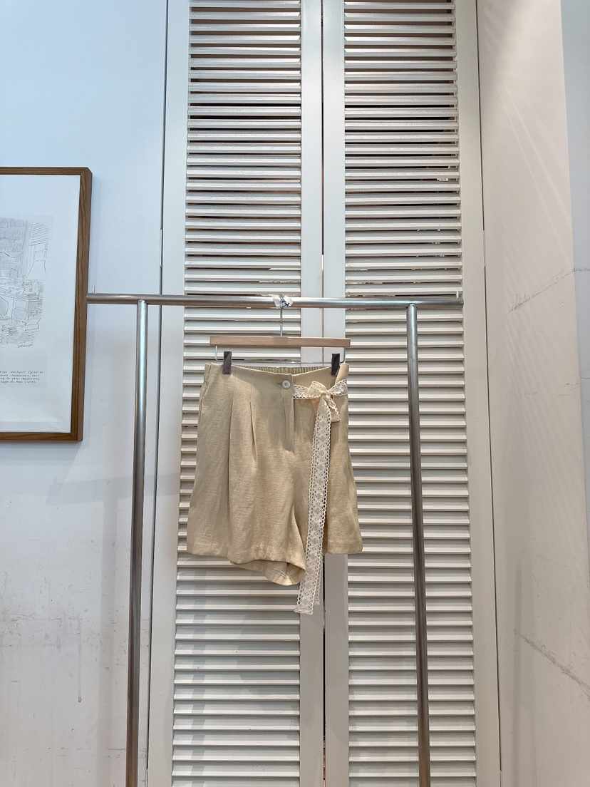 FAVE-L韓國代購女裝新品26夏季人氣熱賣時尚休閑短褲絲帶FAVE-L短褲