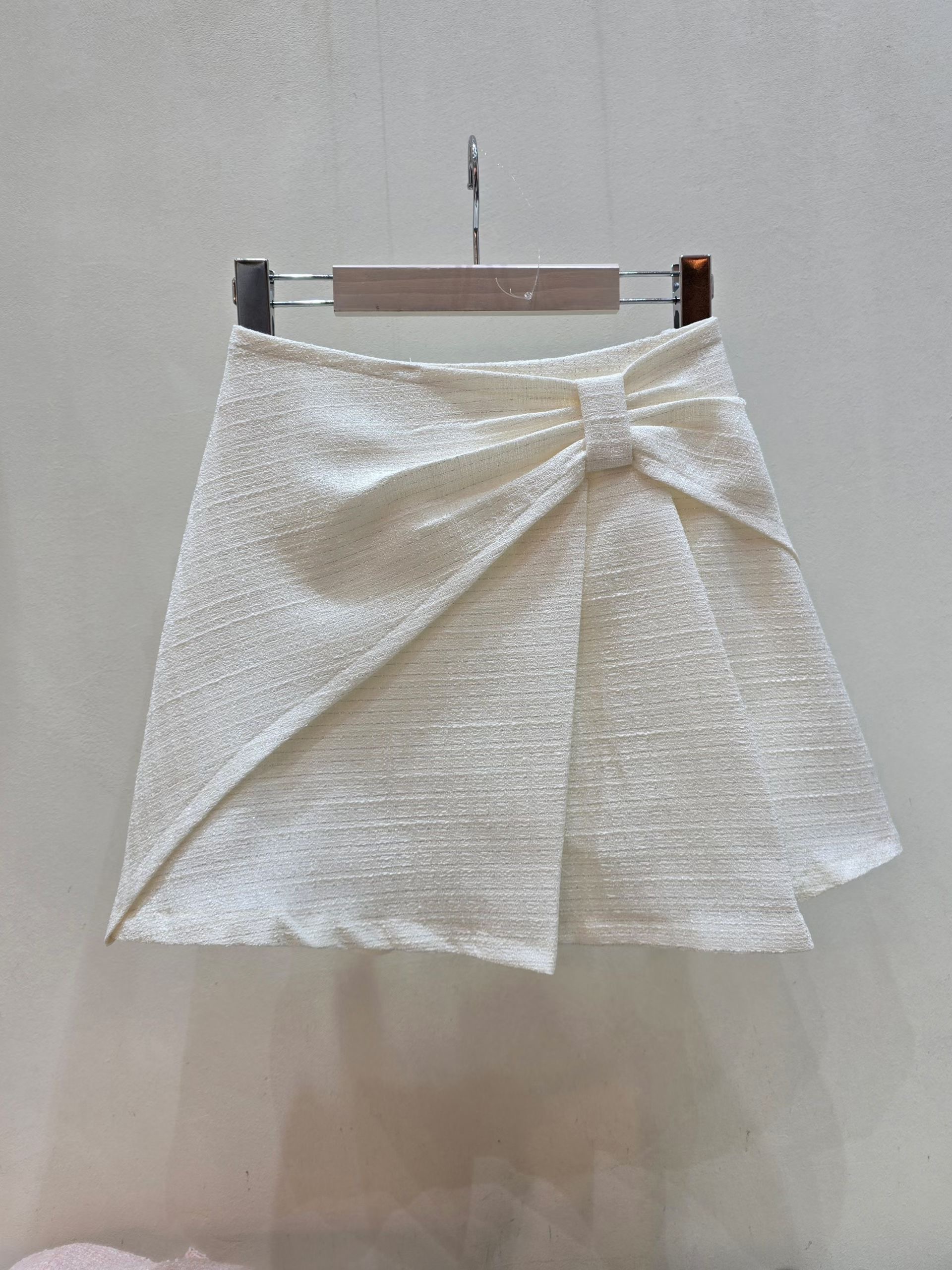 SOOMANCHAE-수만채-T韓國直郵女士新品人氣休閑短裙絲帶SOOMANCHAE短裙