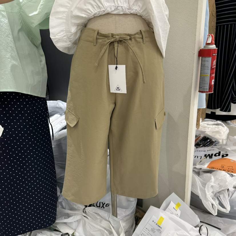 REFLAT韓國代購女裝新品26夏季熱賣人氣推薦短褲七分褲口袋REFLAT短褲