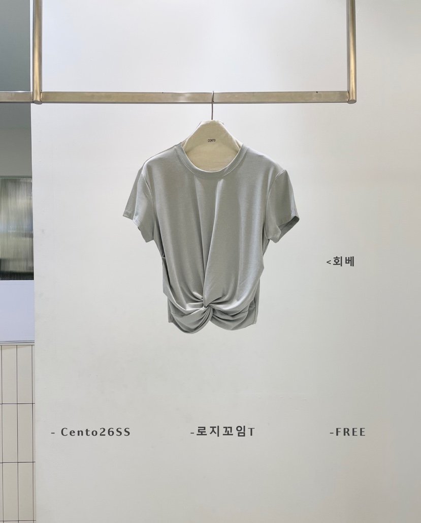 CENTO韓國直郵實拍女士新品推薦休閑26夏季時尚人氣熱賣T恤CENTOT恤