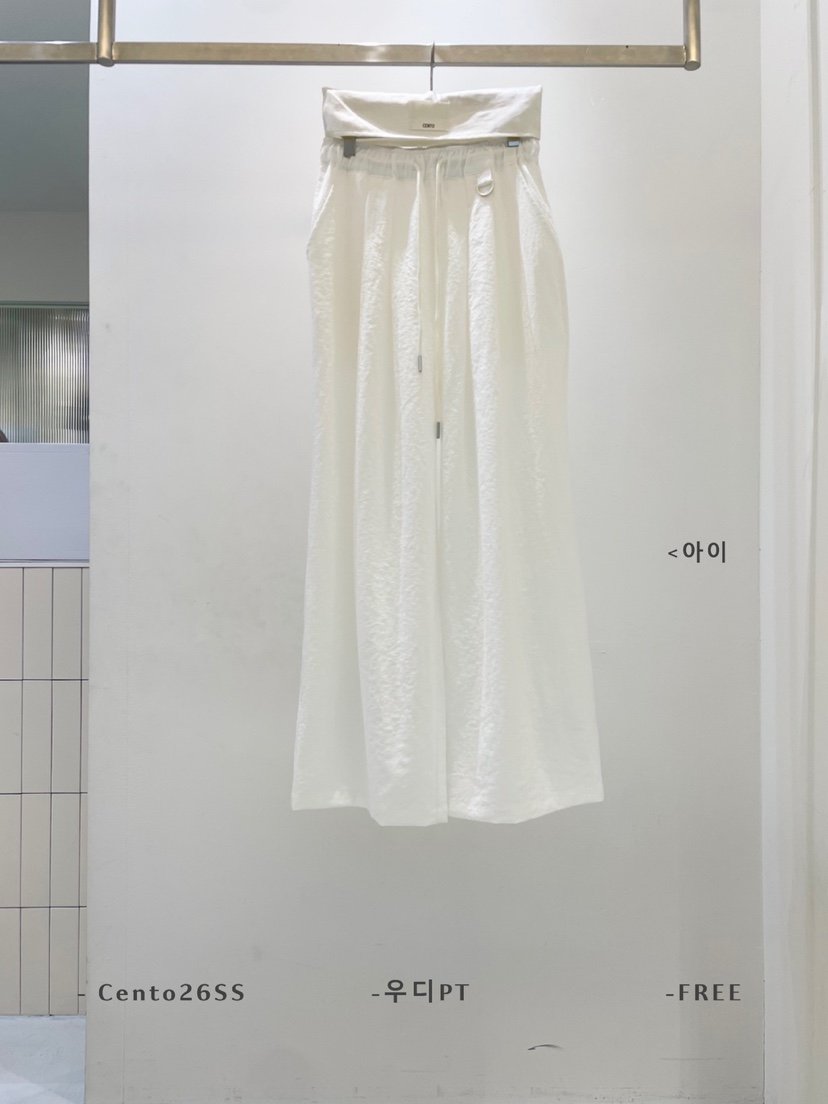 CENTO東大門實拍韓國女裝新款熱賣26夏季人氣休閑推薦休閑褲CENTO休閑褲
